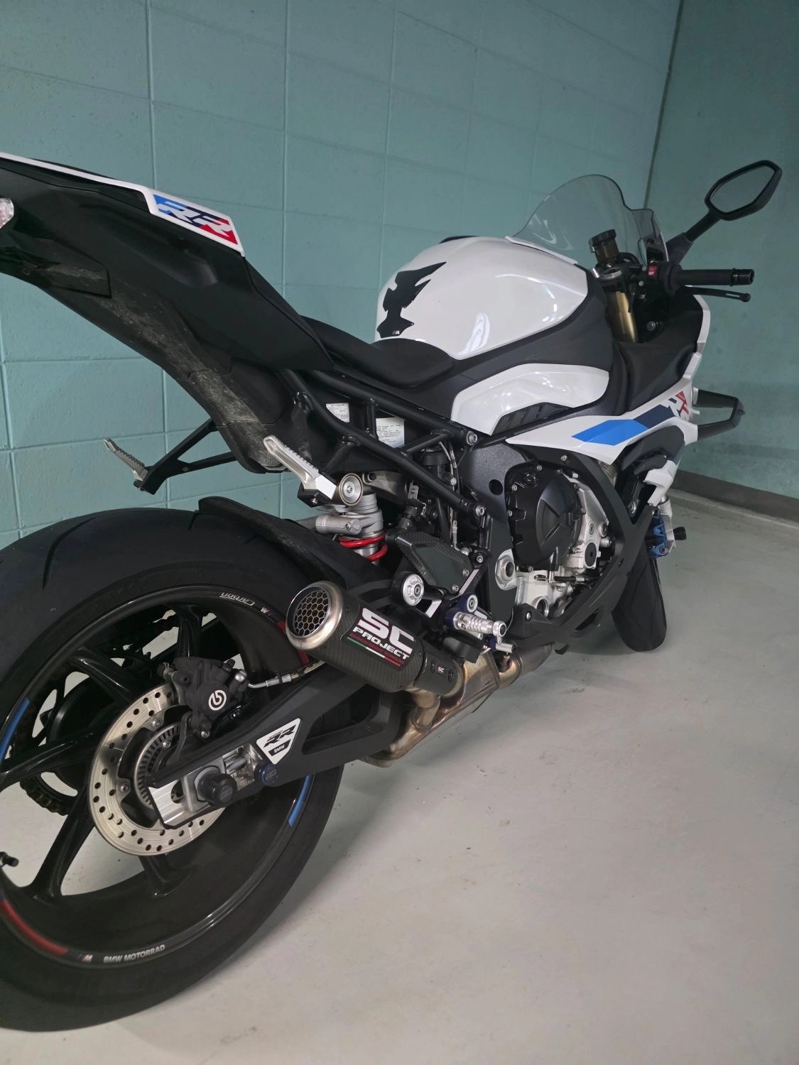 BMW S 1000 RR 2024 2024 화이트 사진 5