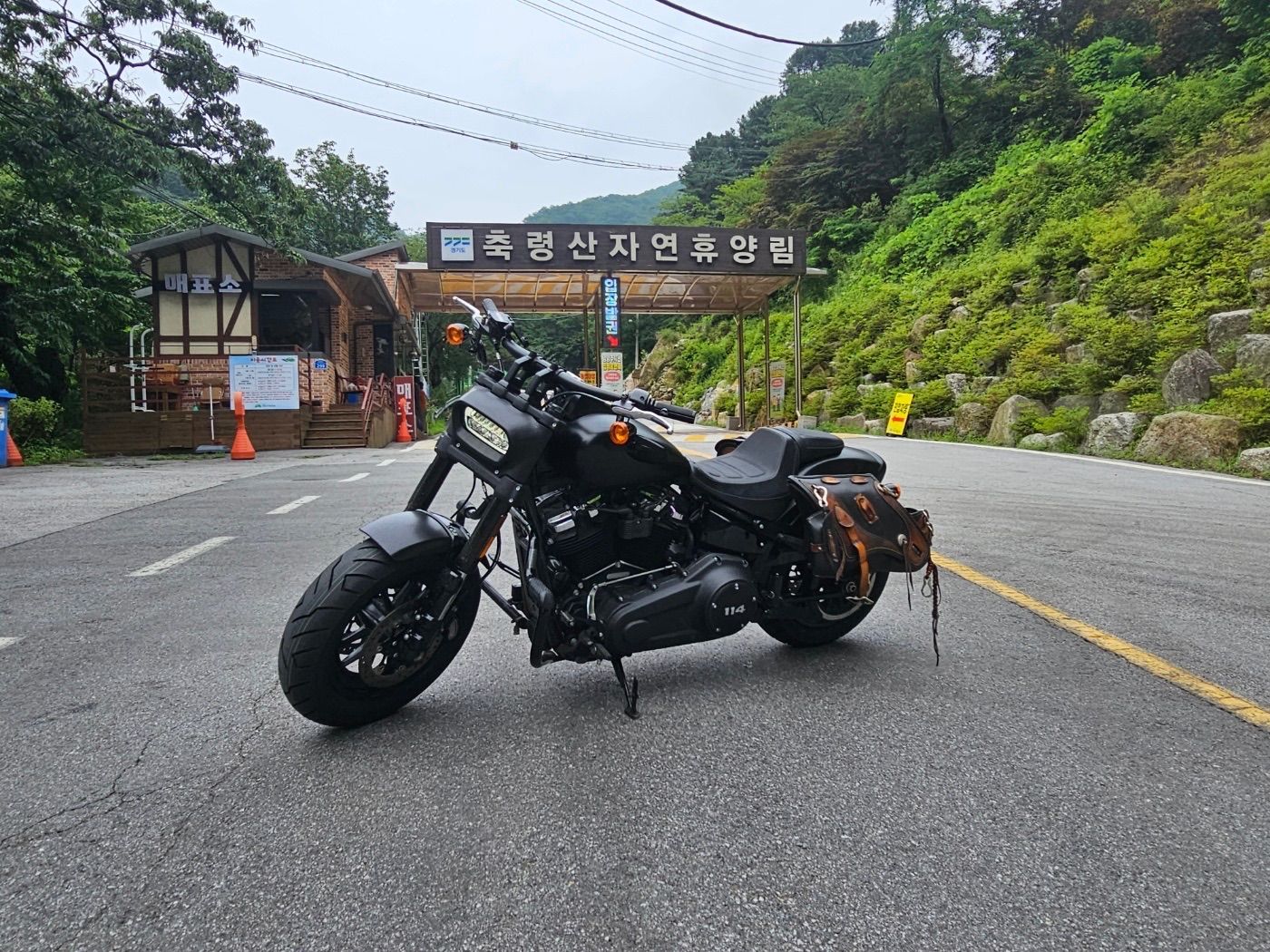 할리데이비슨 팻밥 114 2018 블랙 사진 5