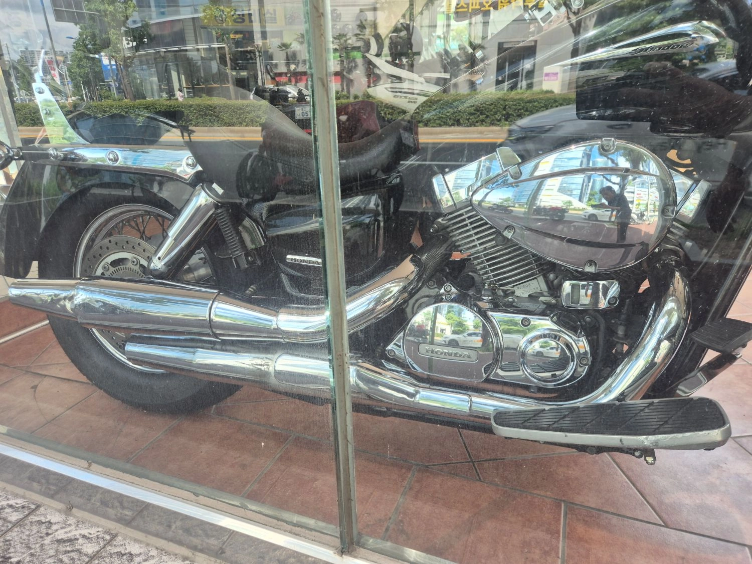 혼다 쉐도우 750 VT 2012 버건디 사진 6