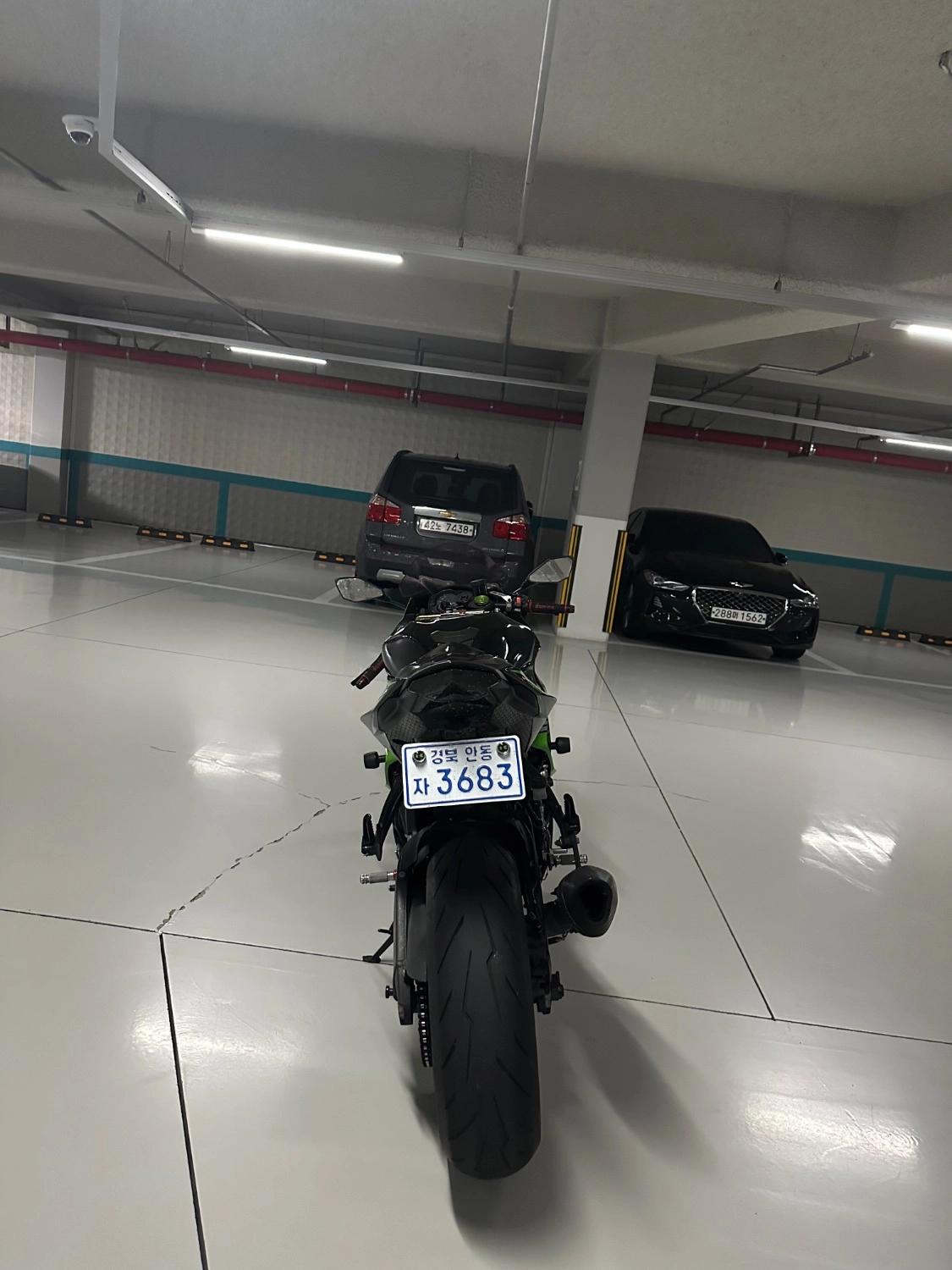 가와사키 닌자 ZX-6R 2018 2018 그린 사진 4