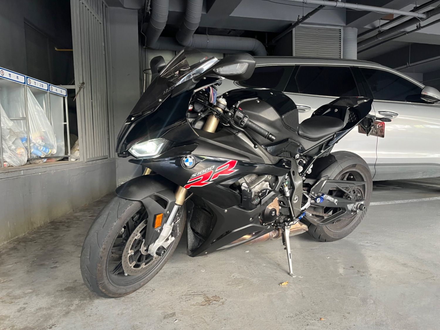BMW S 1000 RR 2021 화이트 사진 4