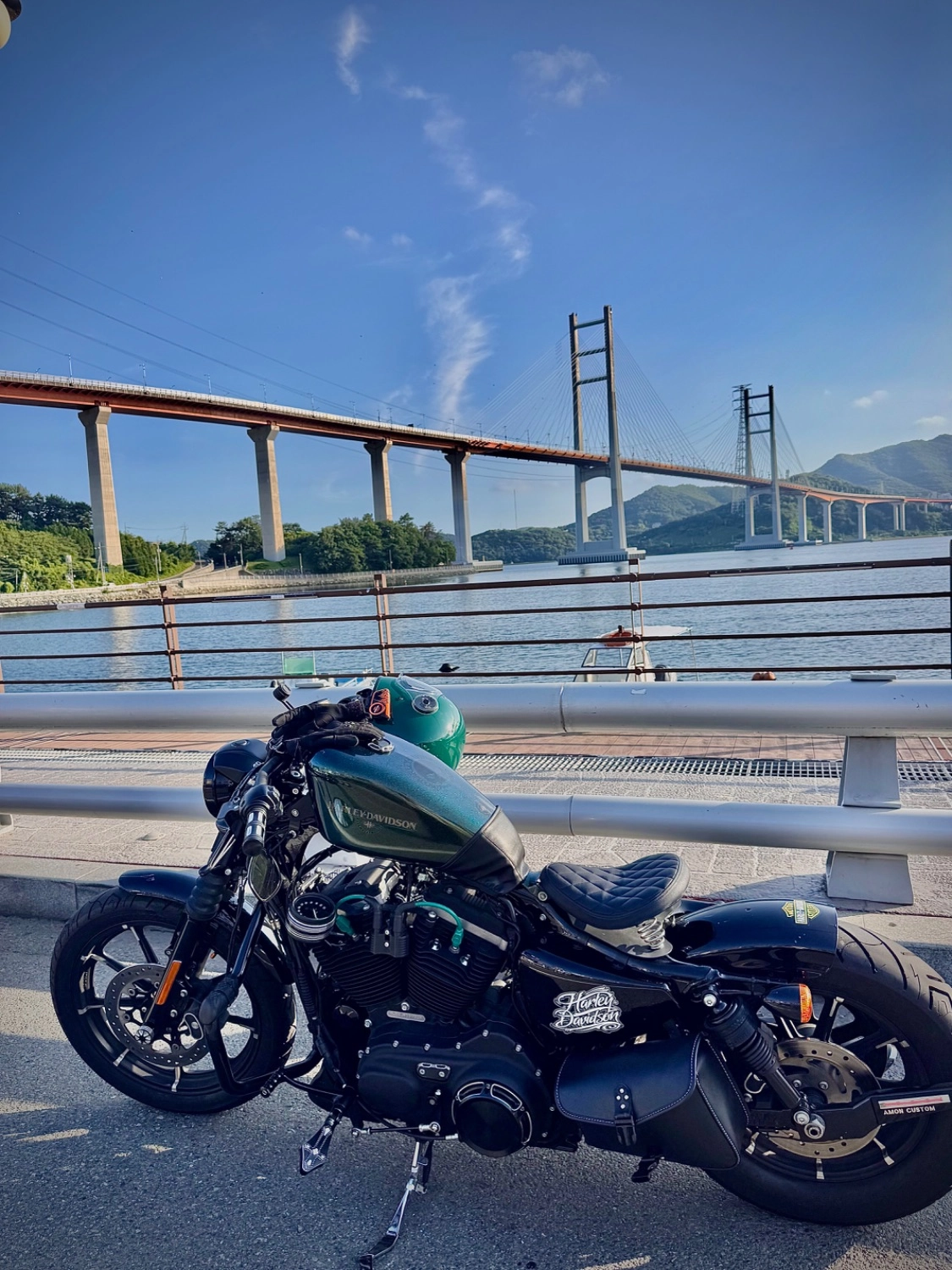 할리데이비슨 아이언 883 2018 청록