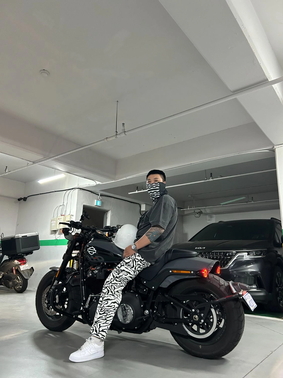 할리데이비슨 팻밥 114 2022 베이지 사진 5