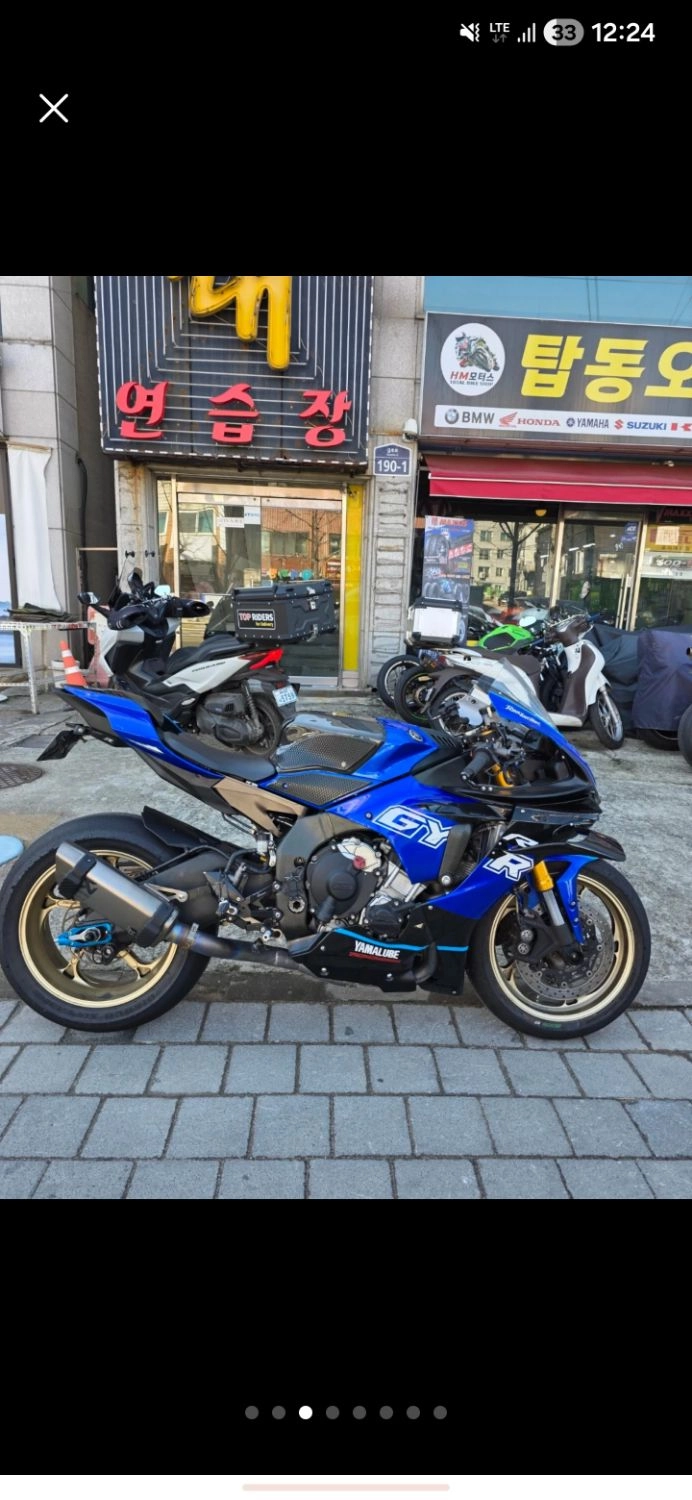 야마하 YZF R1 2017 블루 사진 4