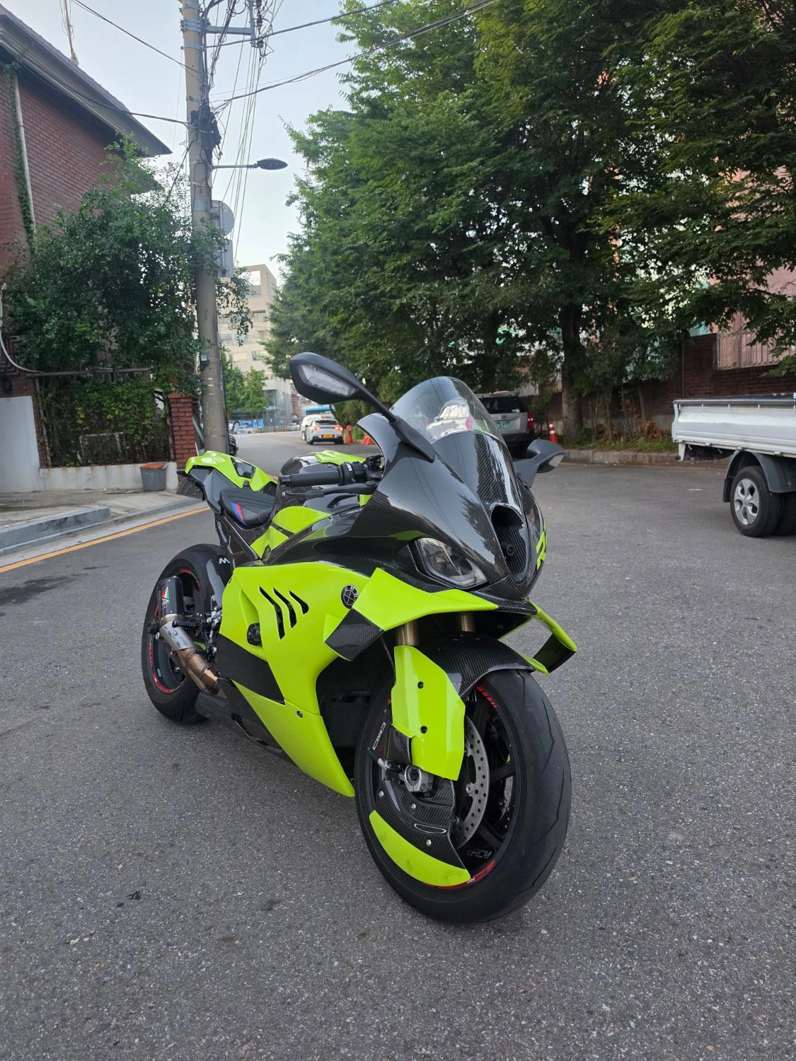BMW S 1000 RR 2020 옐로