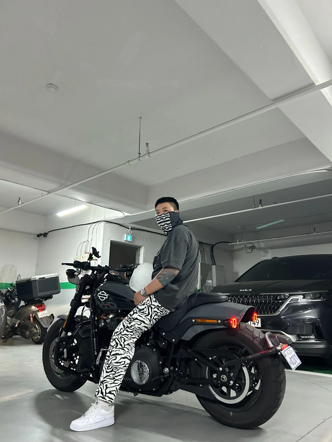 할리데이비슨 팻밥 114 2022 베이지 사진 4