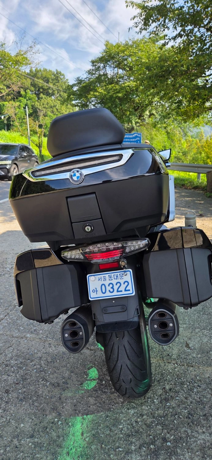 BMW K 1600 GTL 2024 청록 사진 3