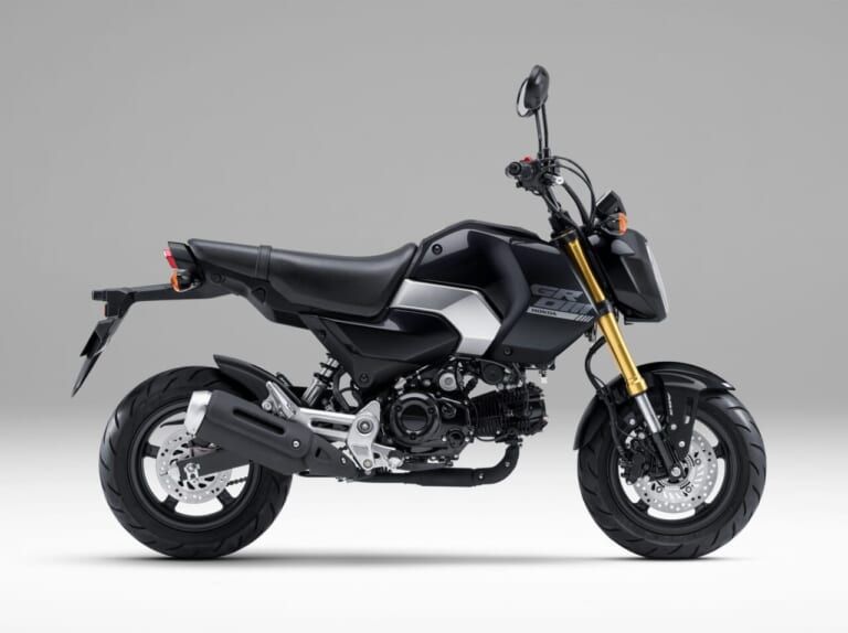 HONDA GROM｜ホンダ「グロム」2026年モデル発売。12インチタイヤと空冷単気筒が生み出す走りの楽しさと圧倒的燃費67.8km/L!