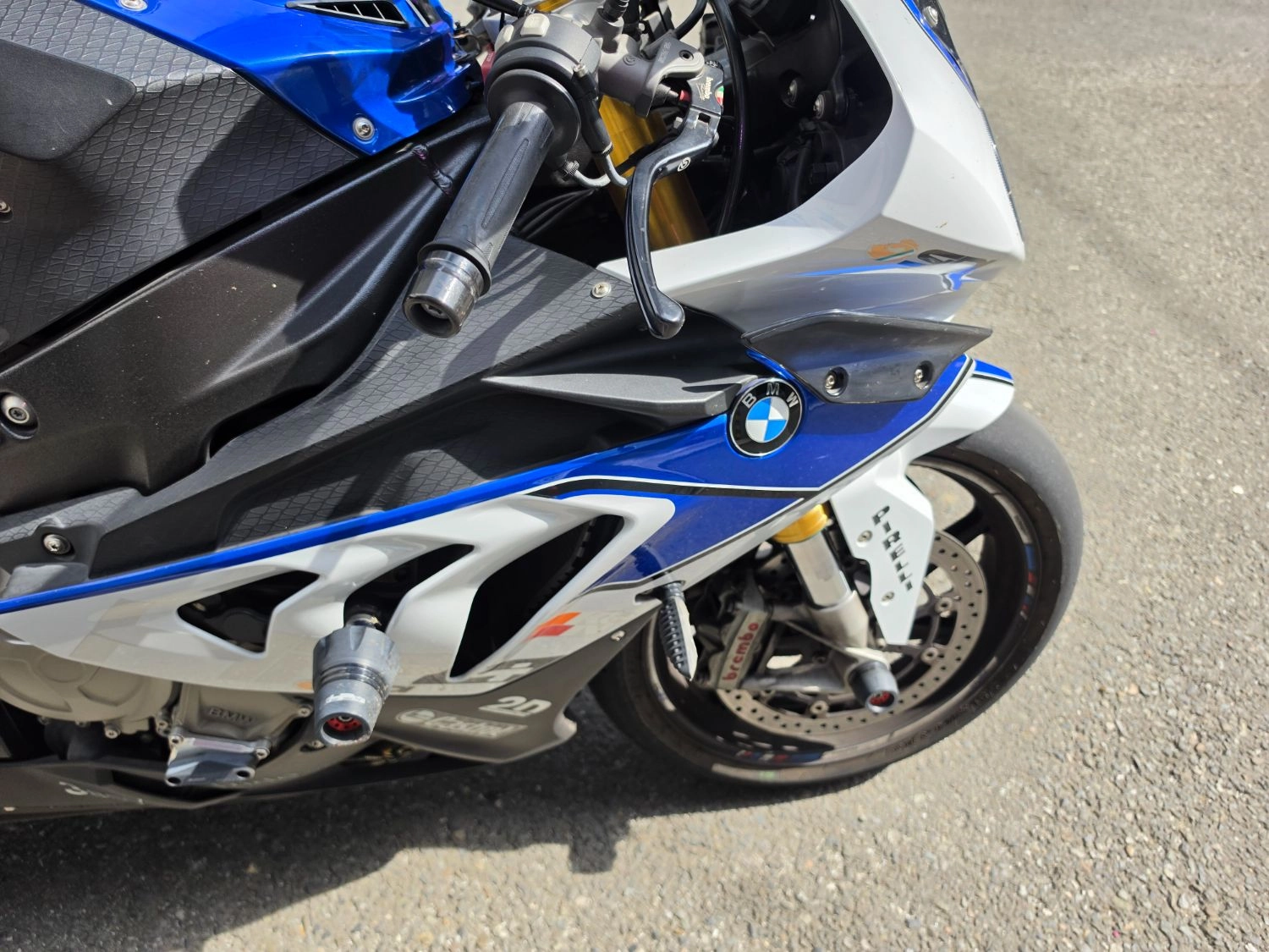 BMW HP4 컴피티션 2014 블루 사진 8