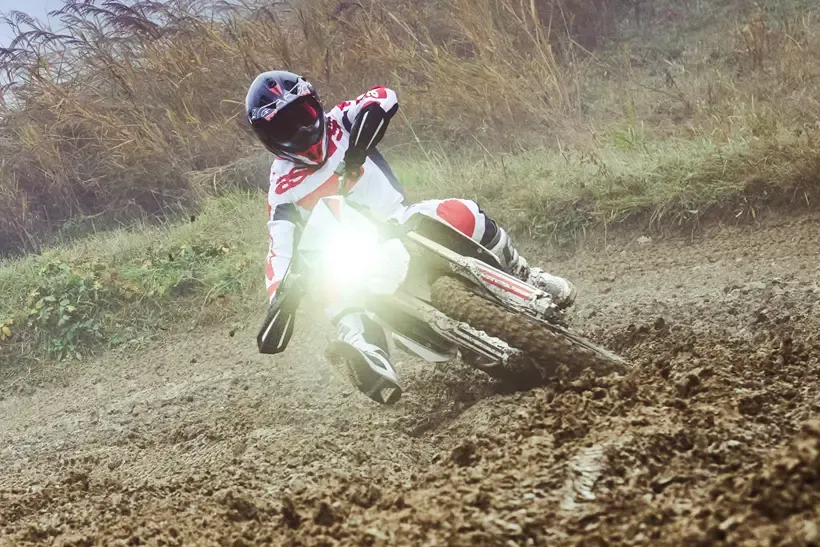 Bimota BX450 in the dirt