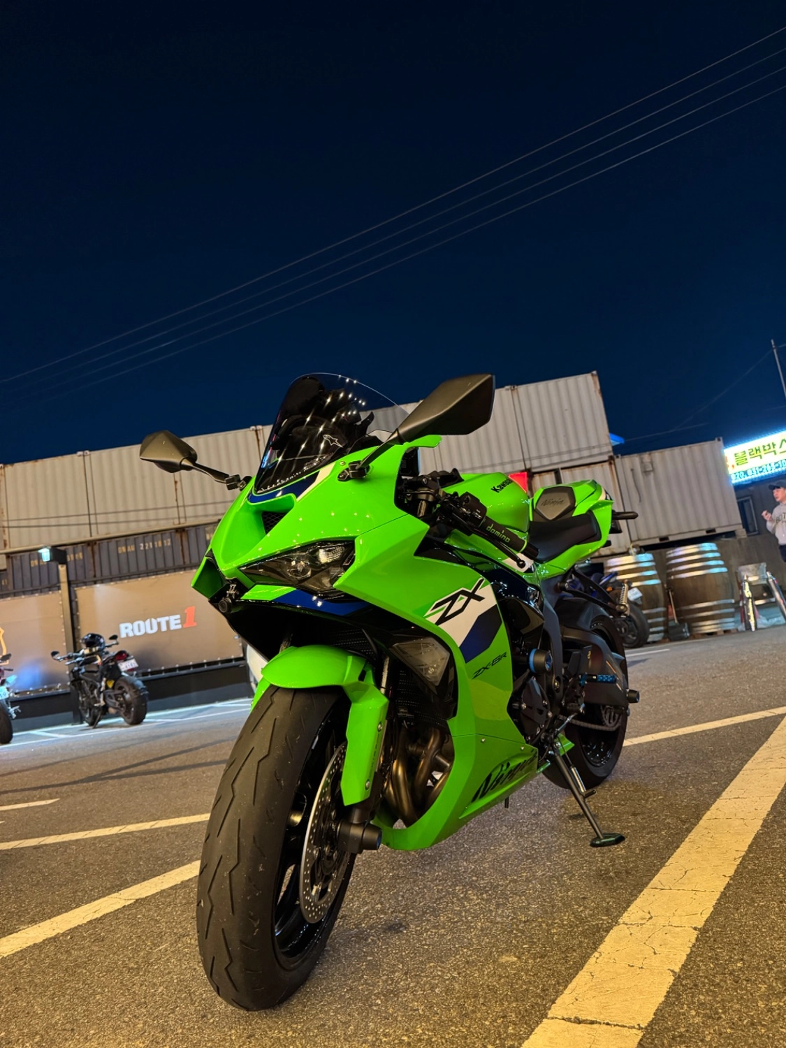 가와사키 닌자 ZX-6R 2026 그린 사진 1