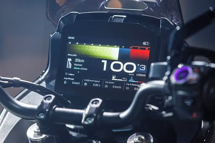 Norton Atlas dash