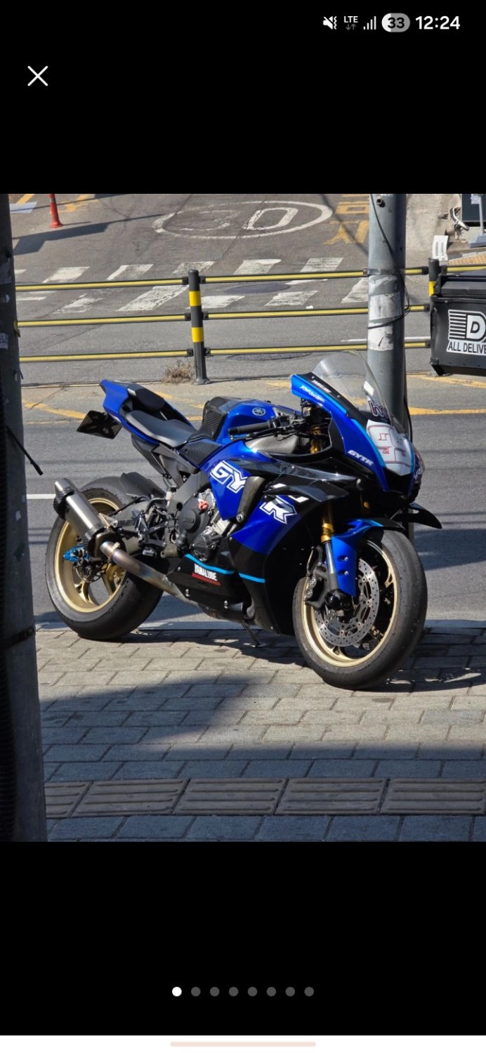 야마하 YZF R1 2017 블루 사진 3