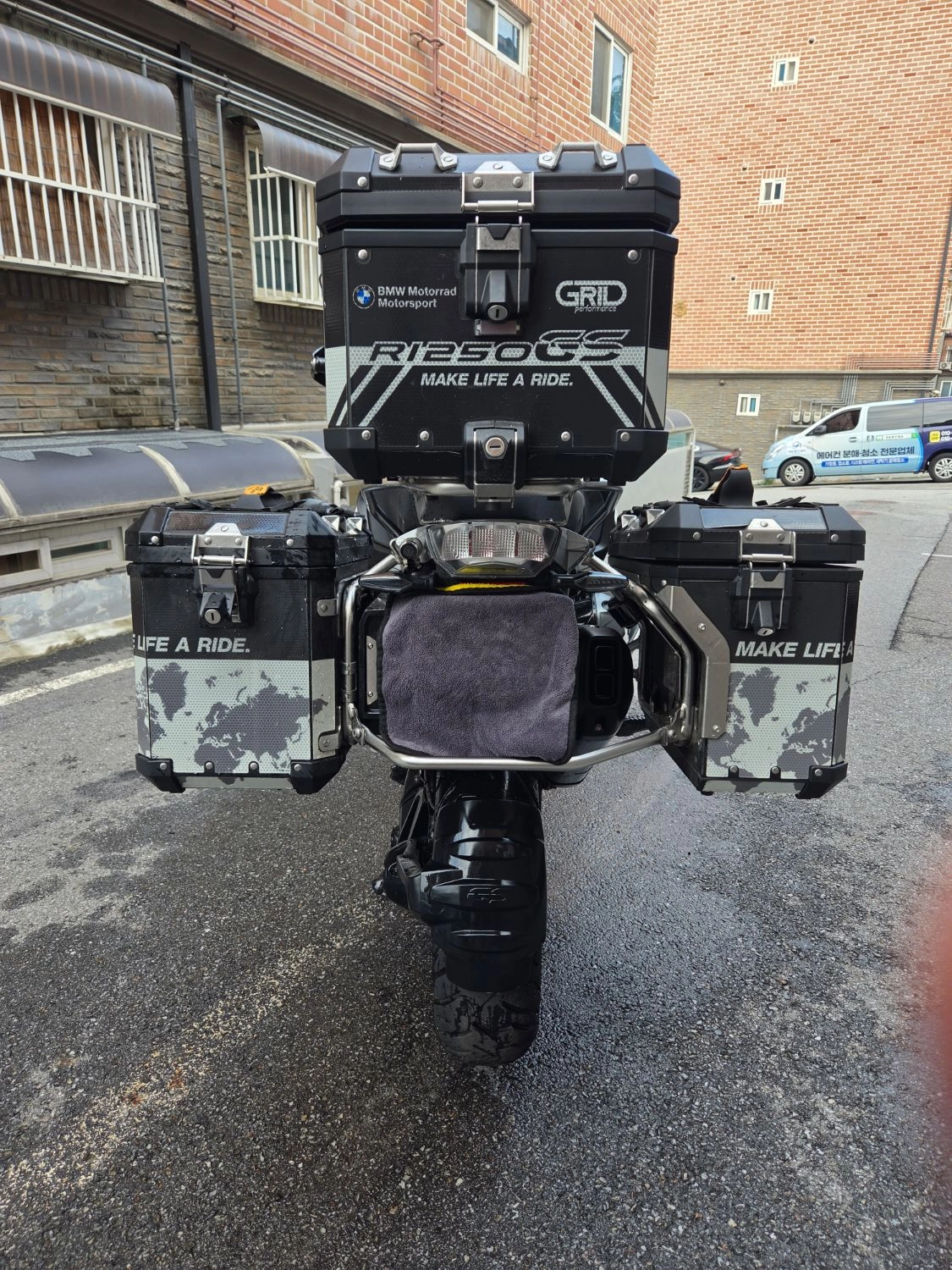 BMW R 1250 GS 어드벤처 2024 블랙 사진 3