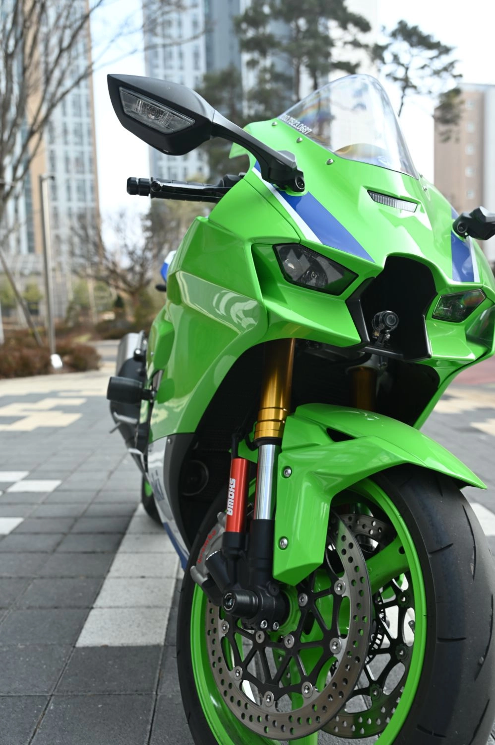 가와사키 닌자 ZX 10 R 2024 그린 사진 6