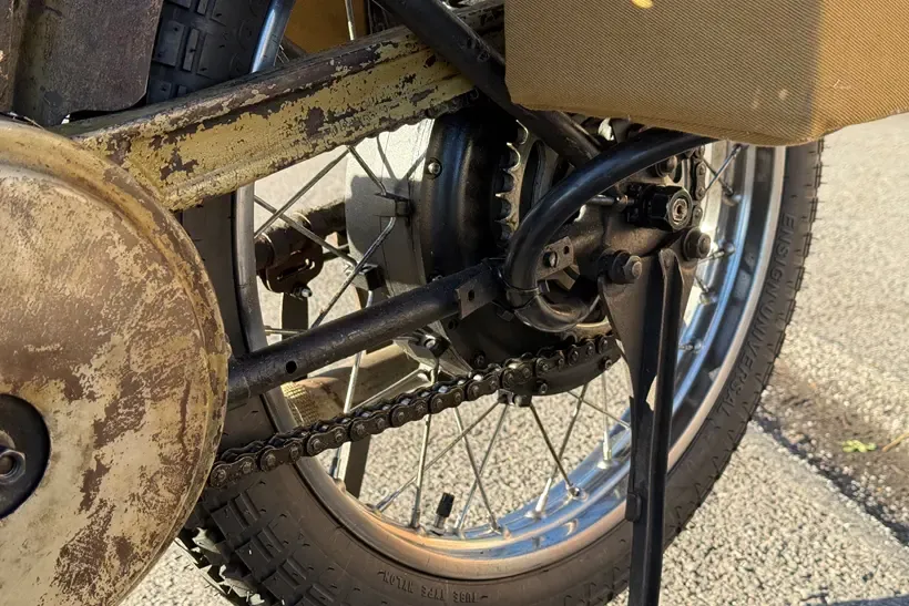 Jason Mamoa's Harley-Davidson hybrid conversion rear hub