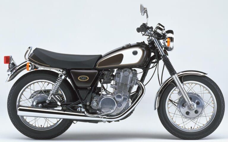'00ヤマハSR400｜グロリアスマキシブラウン｜【国産名車】ヤマハ(YAMAHA)SR400カラー大図鑑：個性派グリーン・イエロー+α系を年式ごとに紹介