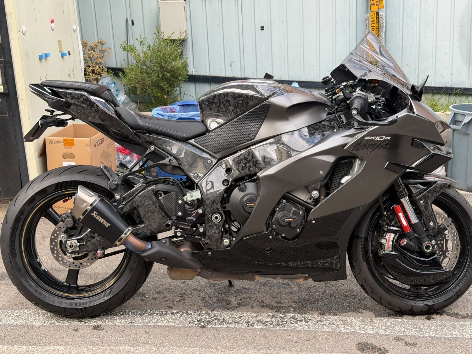 가와사키 닌자 ZX 10 R 2023 블루 사진 3