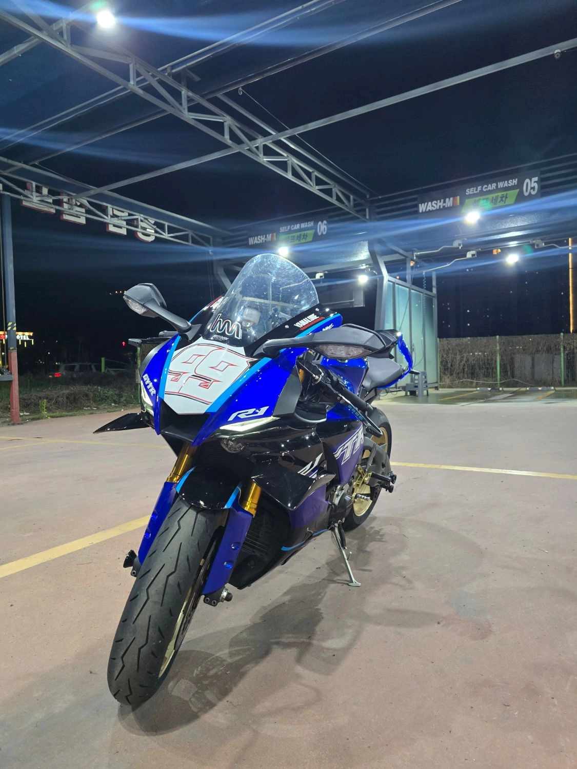 야마하 YZF R1 2017 블루 사진 1