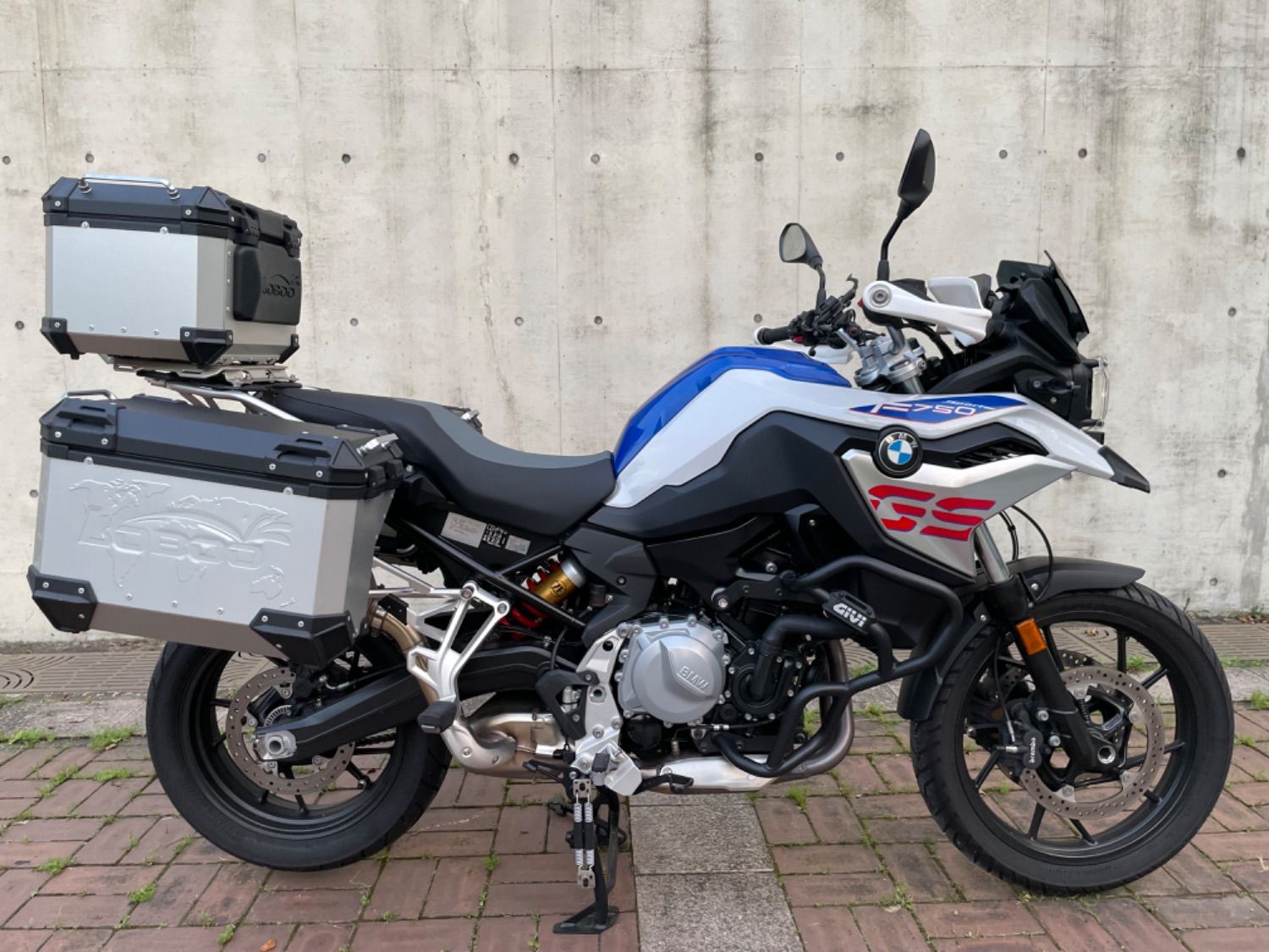 BMW F 750 GS 2023 블루 사진 1