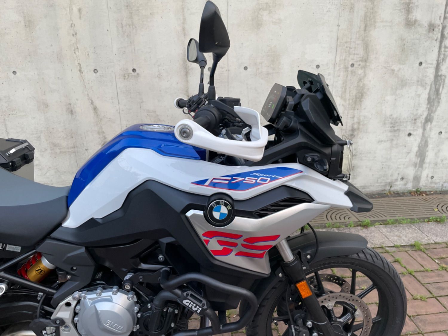 BMW F 750 GS 2023 블루 사진 2