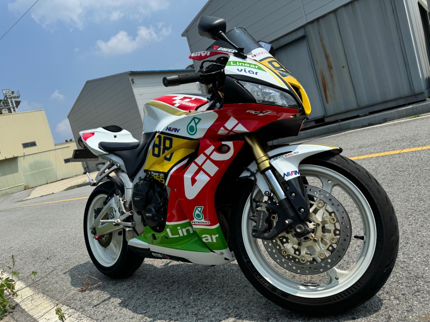 혼다 CBR 600 RR 2012 화이트 사진 7