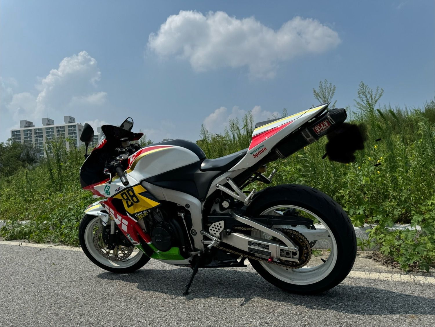 혼다 CBR 600 RR 2012 화이트 사진 6