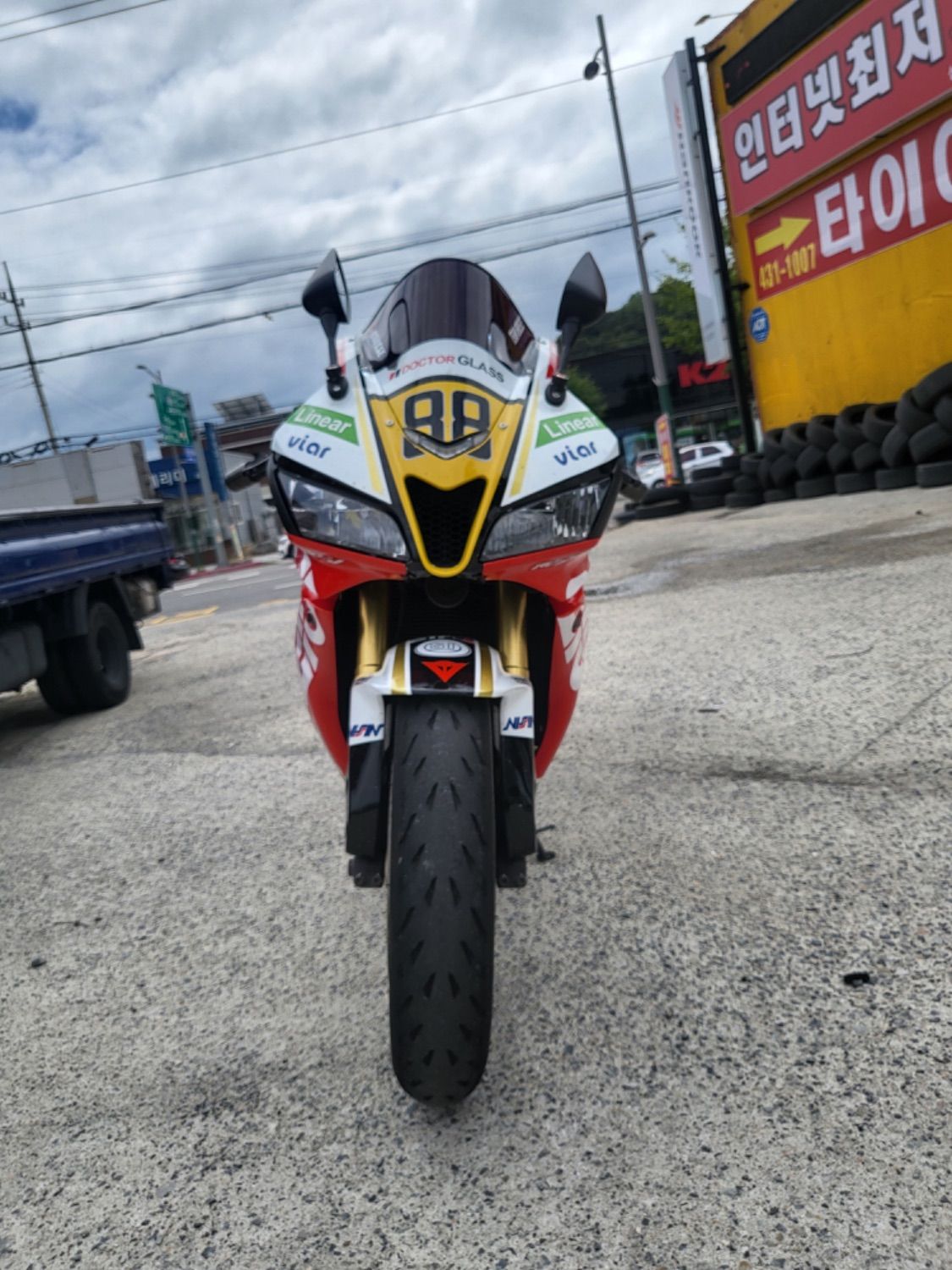 혼다 CBR 600 RR 2012 화이트 사진 2