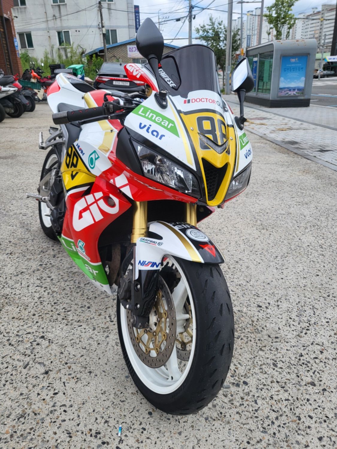 혼다 CBR 600 RR 2012 화이트 사진 1
