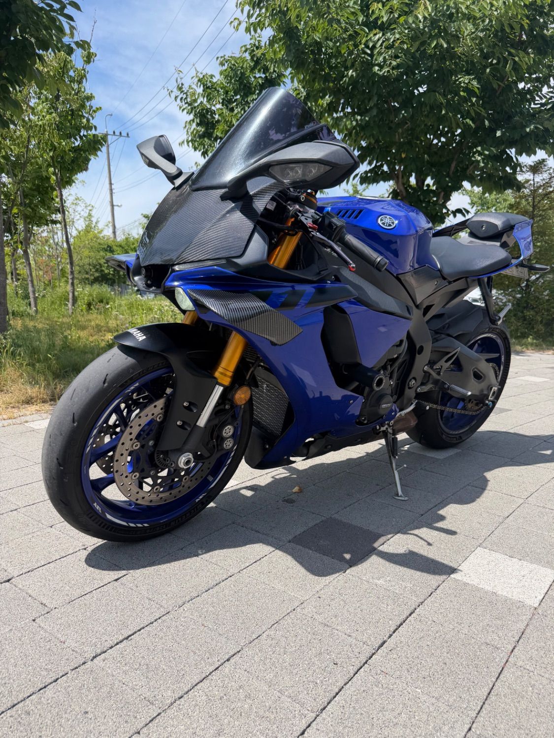 야마하 YZF R1 2018 블루 사진 7