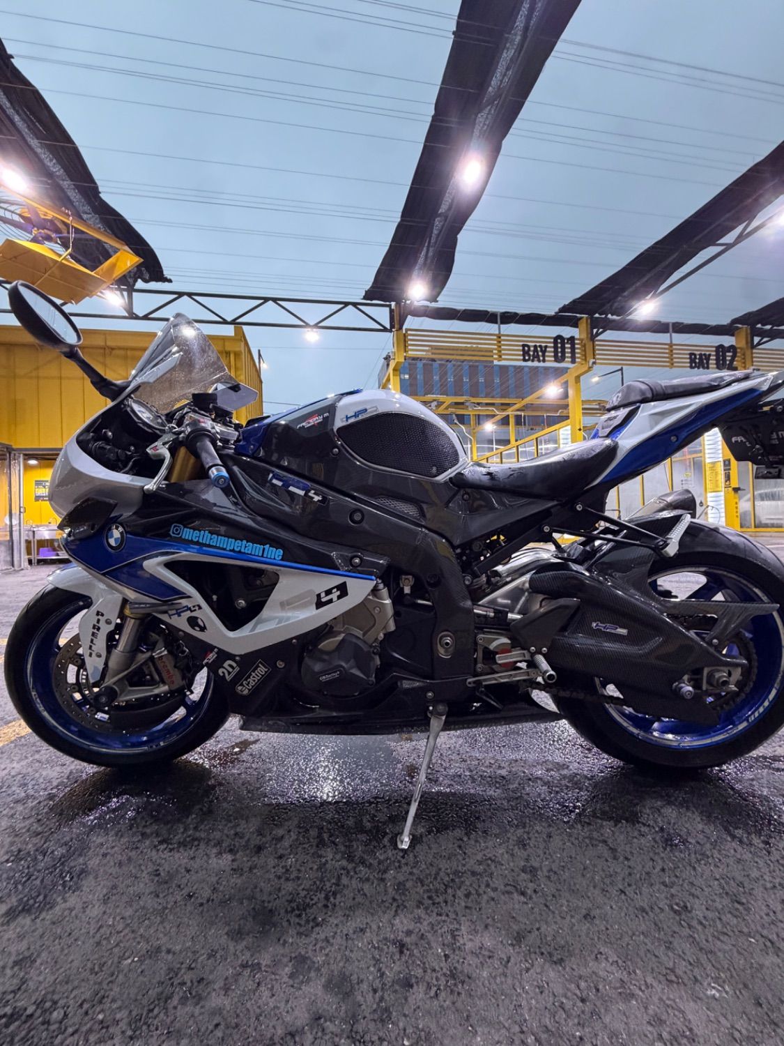 BMW HP4 컴피티션 2013 화이트 사진 3