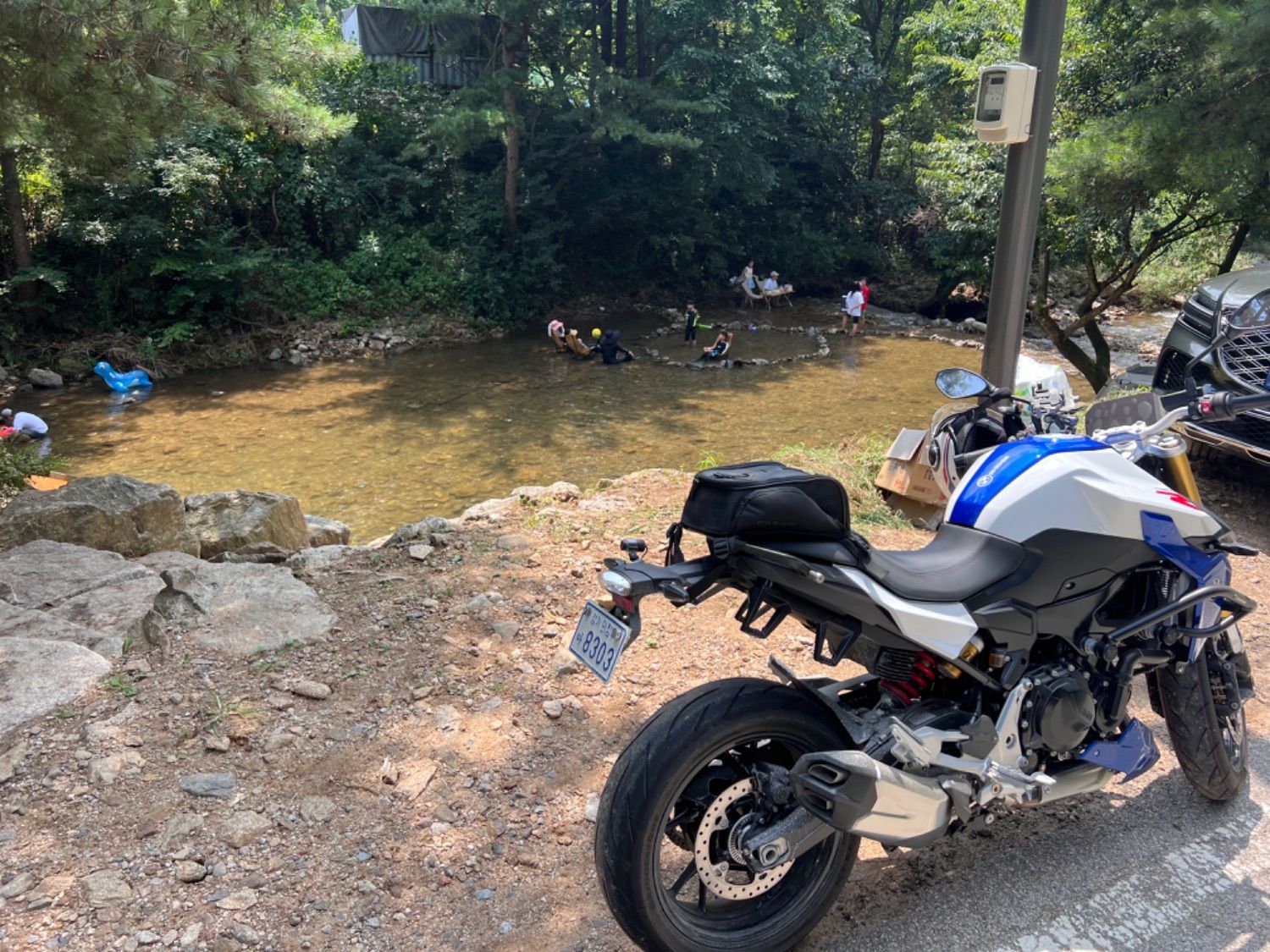 BMW F 900 R 2023 화이트 사진 6