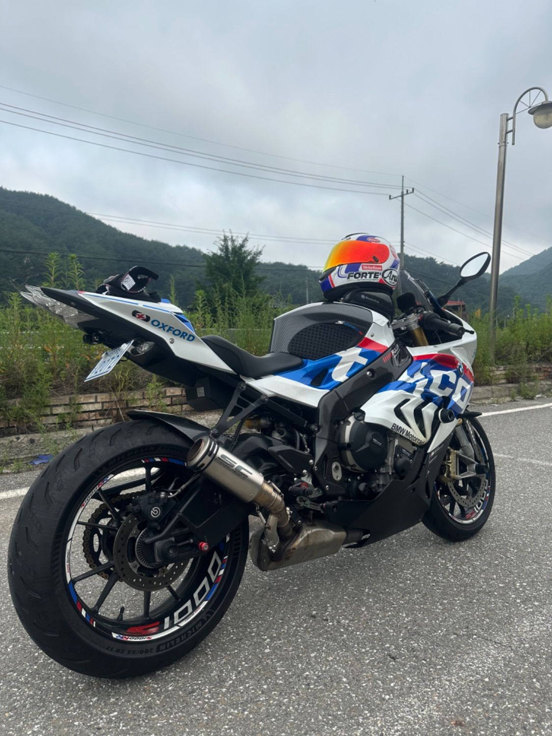 BMW S 1000 RR 2018 화이트 사진 2