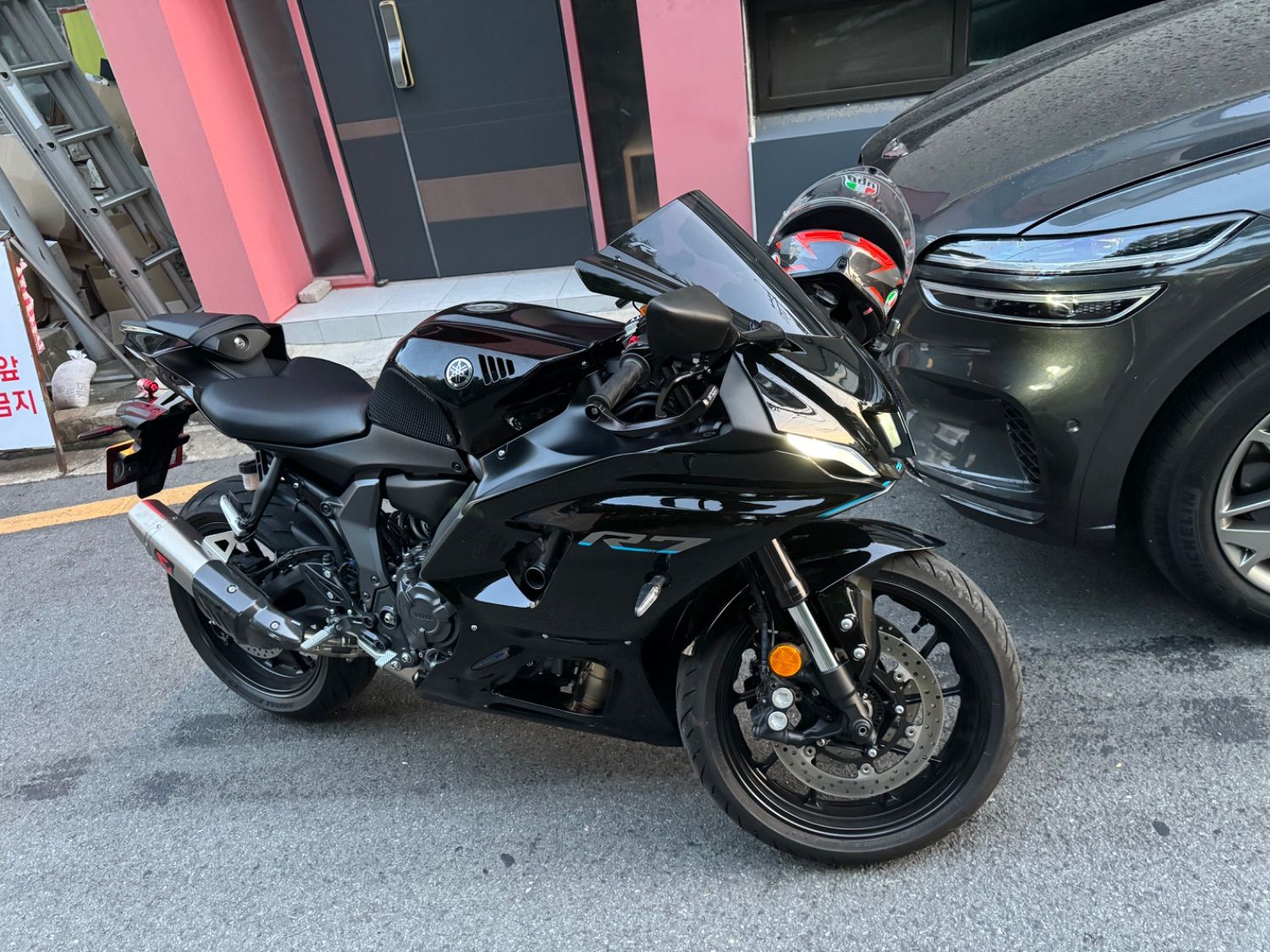 야마하 YZF R7 2022 오렌지 사진 5