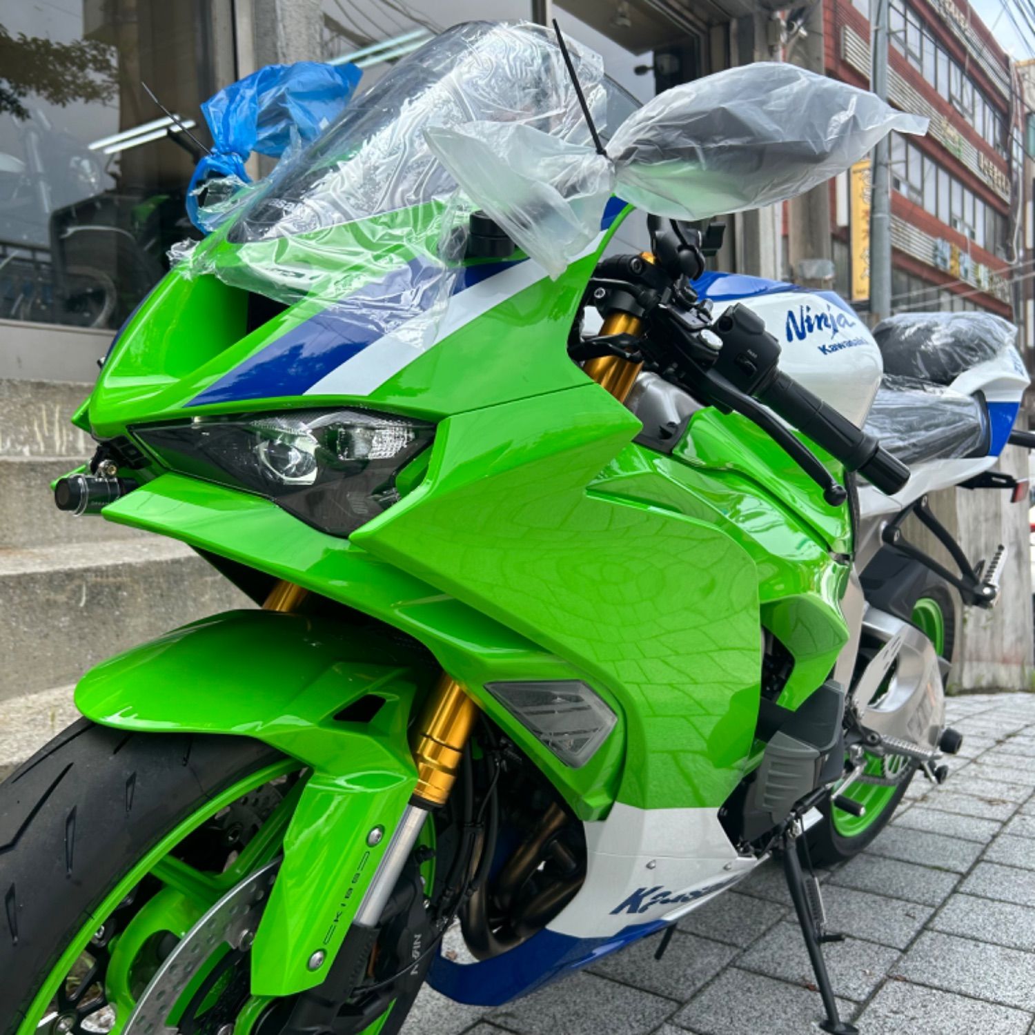 가와사키 ZX 6 R 636 2024 그린 사진 5