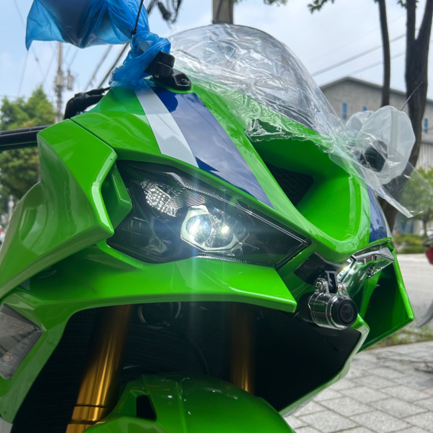 가와사키 ZX 6 R 636 2024 그린 사진 7