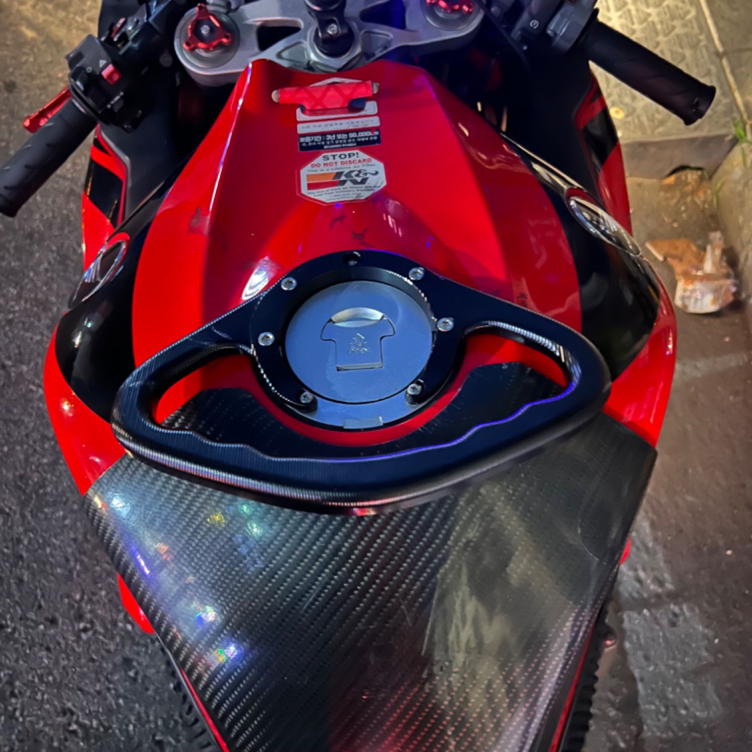 혼다 CBR 1000 RR 2008 레드 사진 5