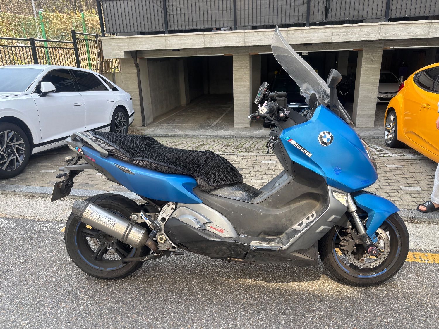 BMW C 600 스포츠 2013 블루 사진 5
