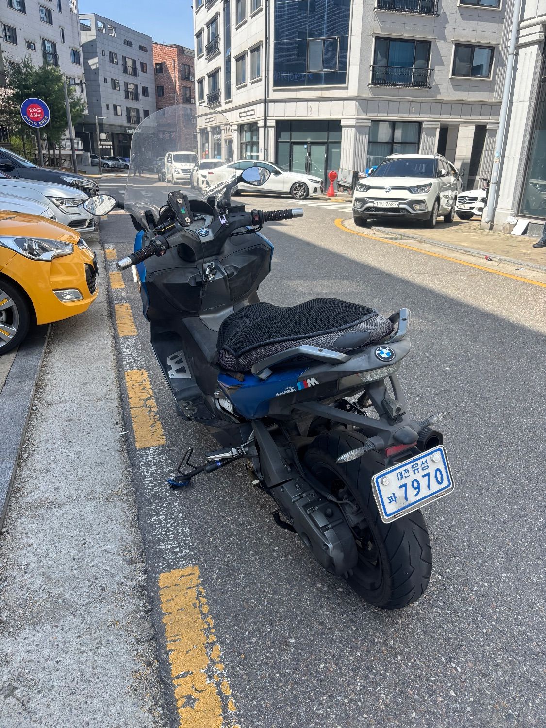 BMW C 600 스포츠 2013 블루 사진 3