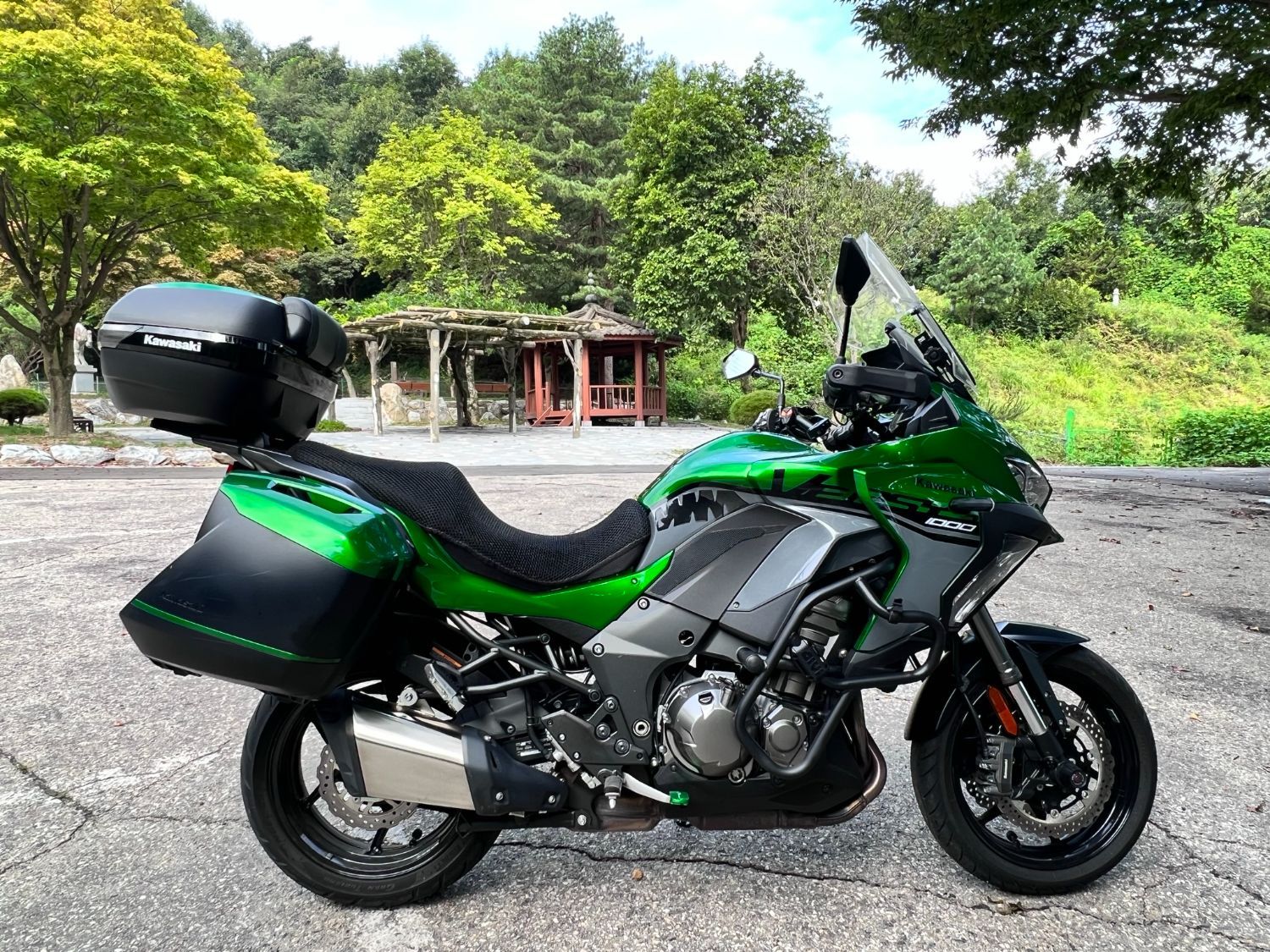 가와사키 버시스 1000 SE 2020 그린 사진 1