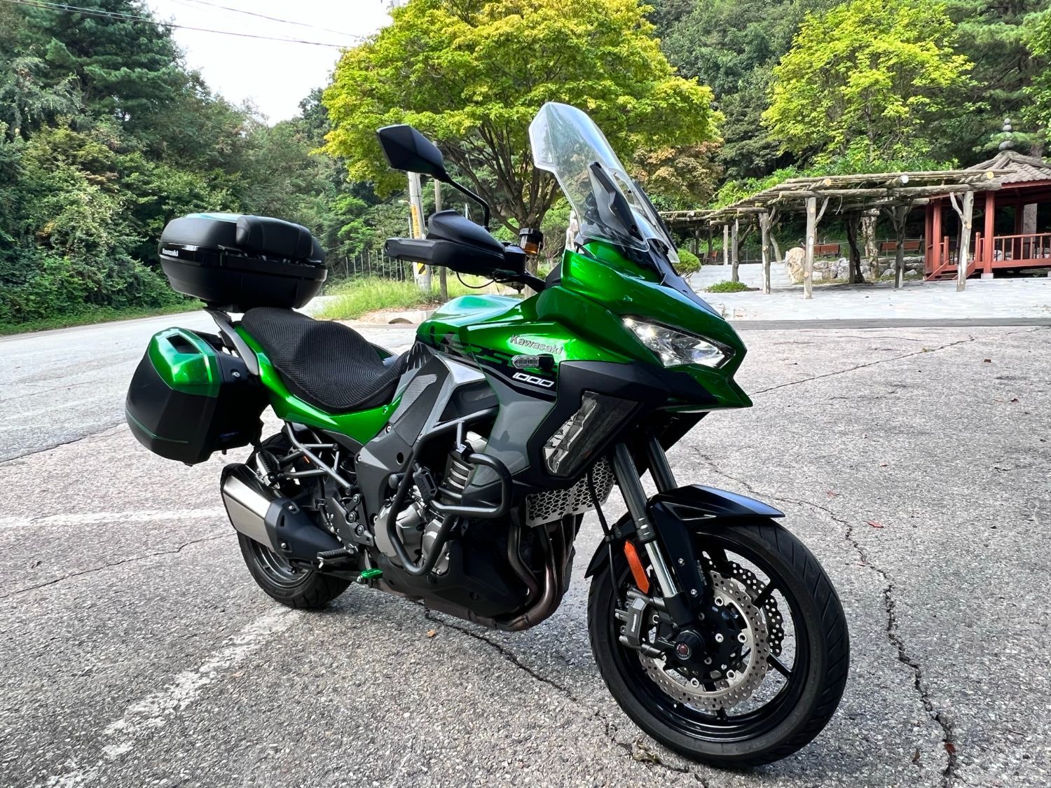 가와사키 버시스 1000 SE 2020 그린 사진 2
