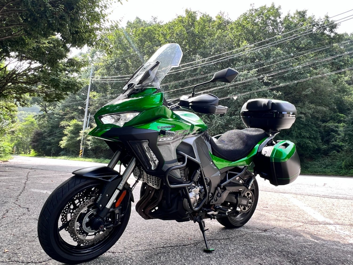 가와사키 버시스 1000 SE 2020 그린 사진 4
