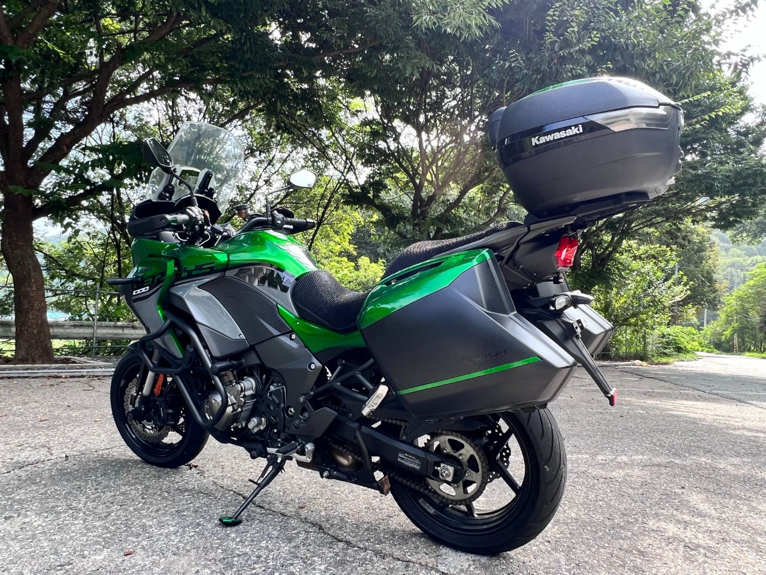 가와사키 버시스 1000 SE 2020 그린 사진 6