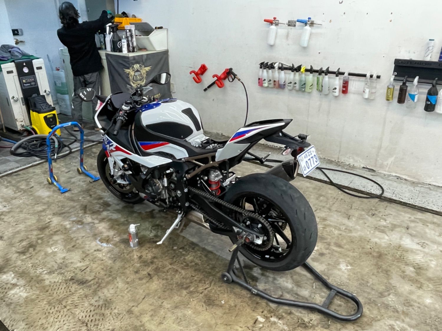 BMW S 1000 RR 2022 블루 사진 3