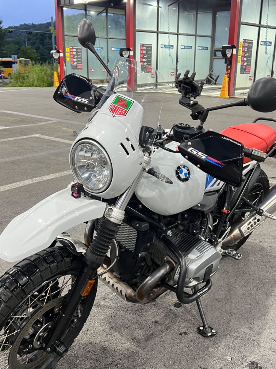 BMW R nine T 어반 GS 2018 화이트 사진 3