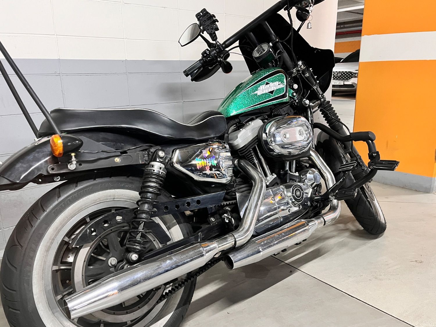 할리데이비슨 883 R 2007 청록 사진 1
