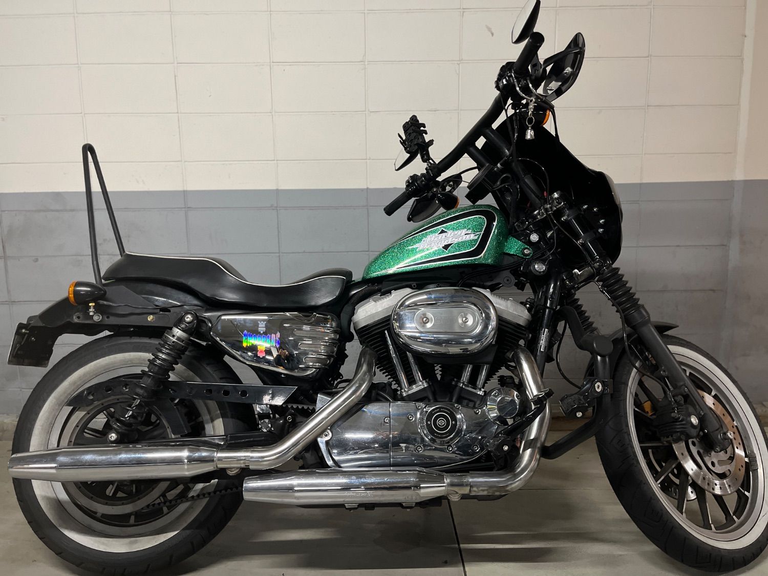 할리데이비슨 883 R 2007 청록 사진 3