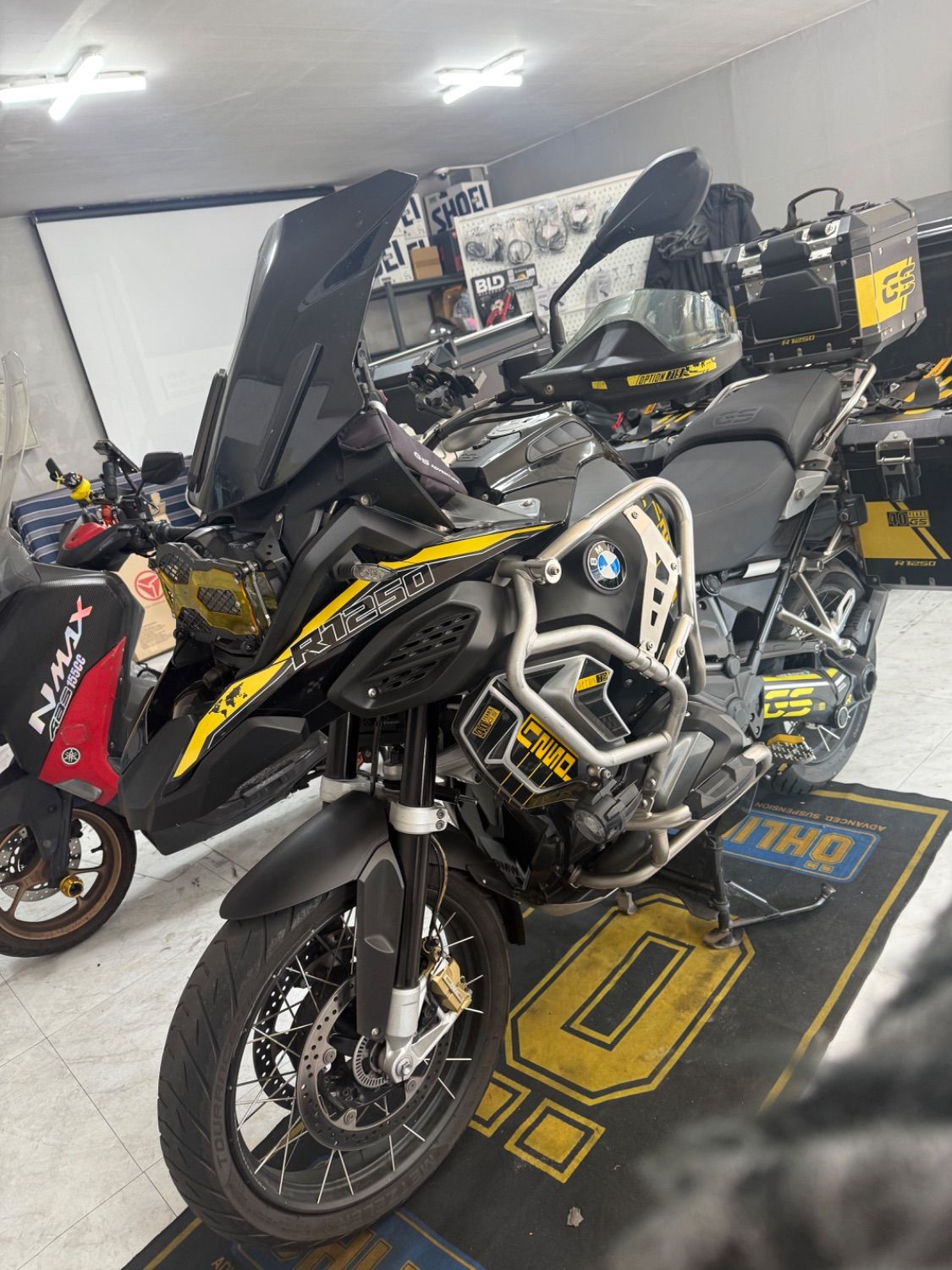 BMW R 1250 GS 어드벤처 2019 블랙 사진 1