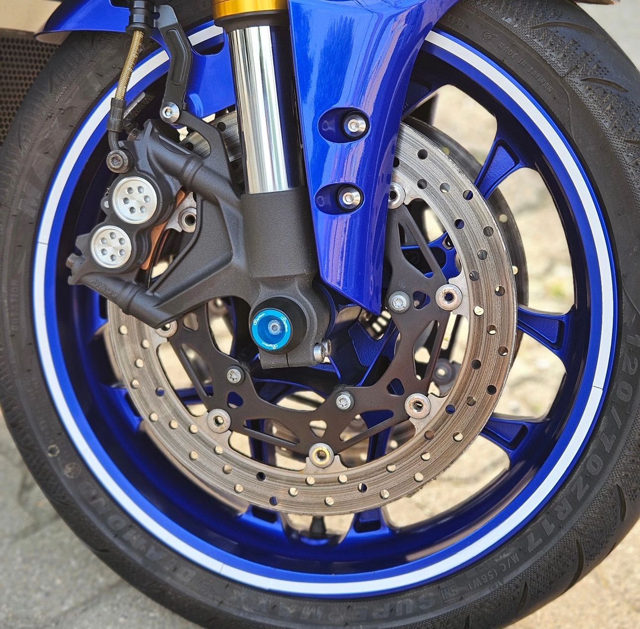 야마하 YZF R1 2015 블루 사진 6