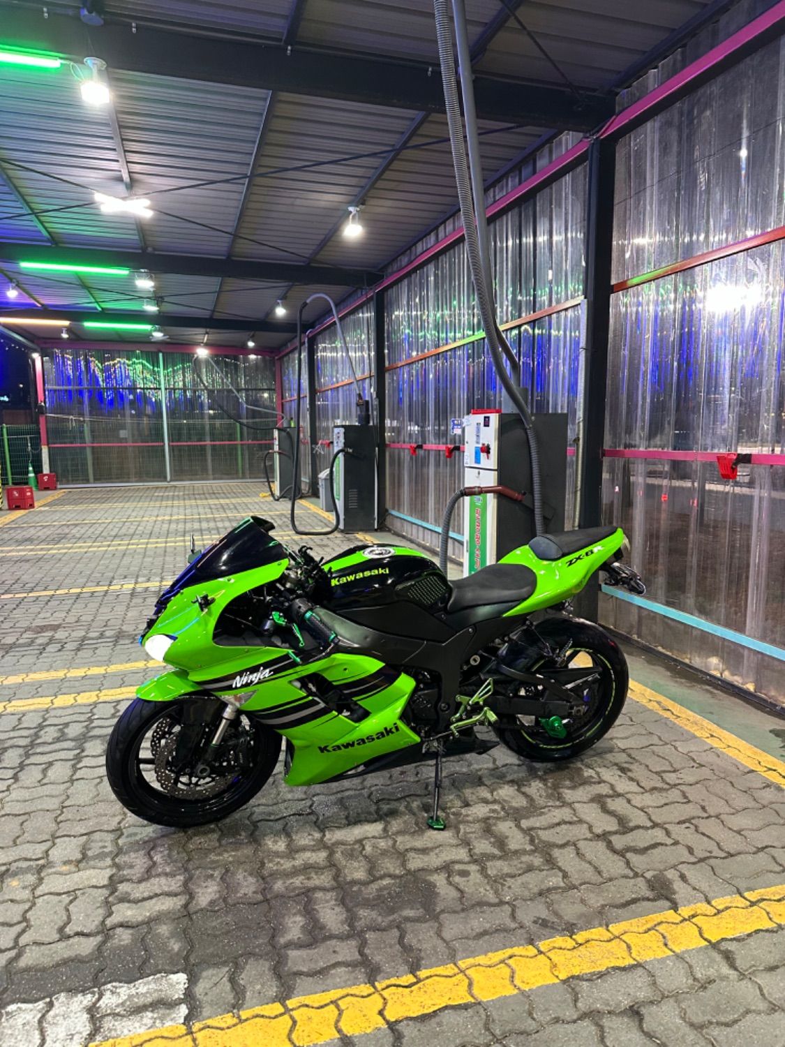 가와사키 ZX 6R 636 2008 그린 사진 4